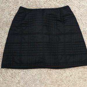 Burberry quilted mini skirt